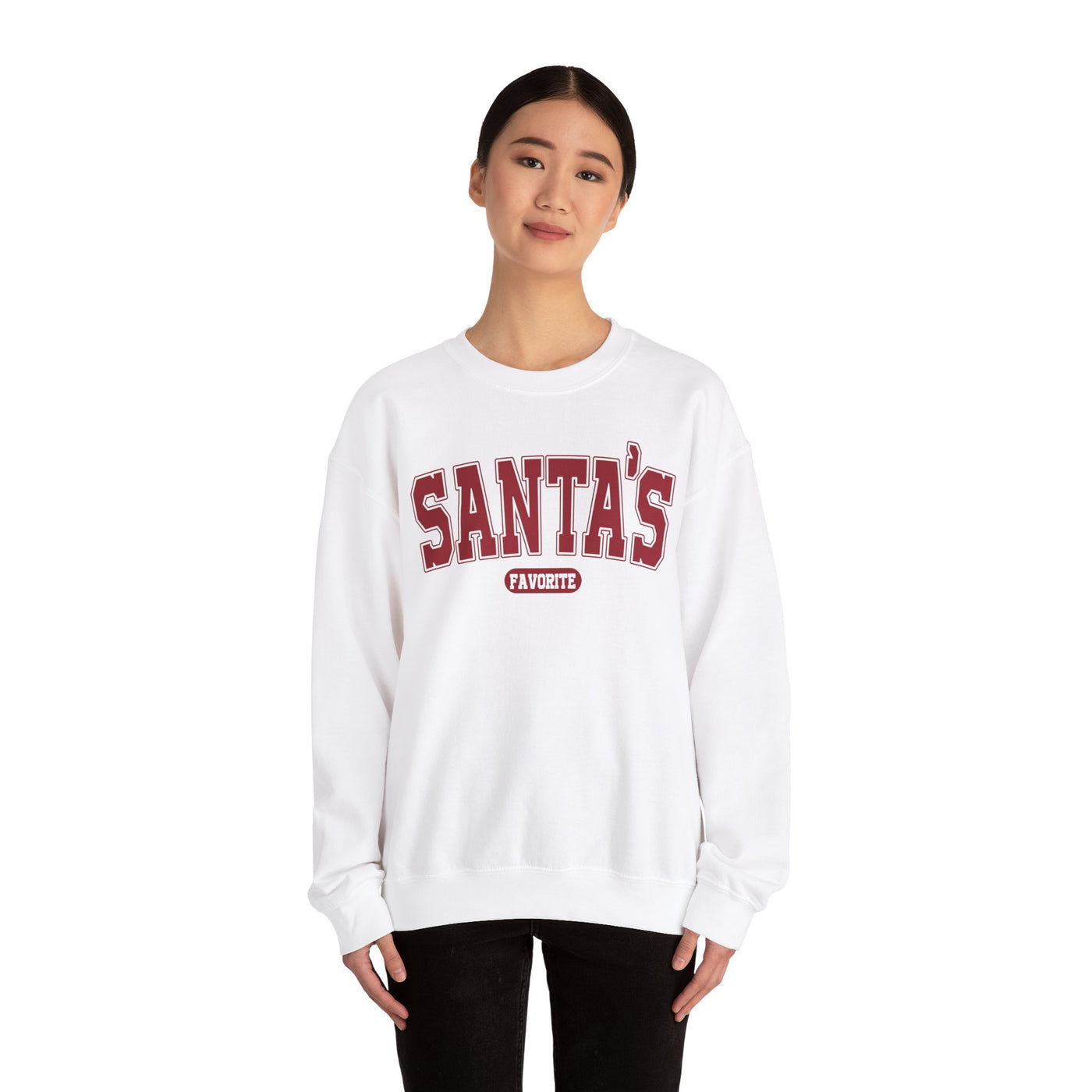 SANTA'S FAVORITE SWEATSHIRT (GILDAN)