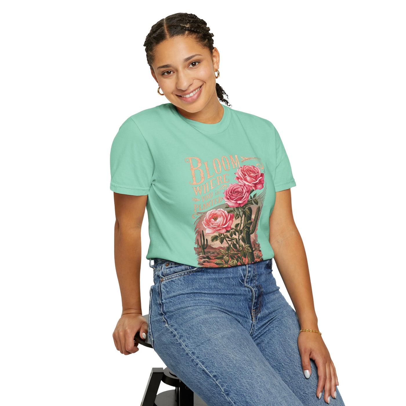 Bloom Where You Are Planted T-Shirt (Comfort Colors)