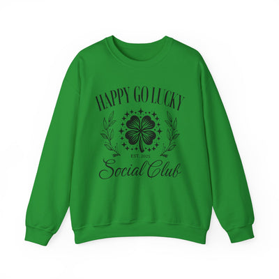 Happy Go Lucky Social Club Sweatshirt (GILDAN)