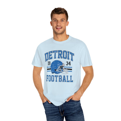 Detroit Football 1934 Distressed T-shirt (Comfort Colors)