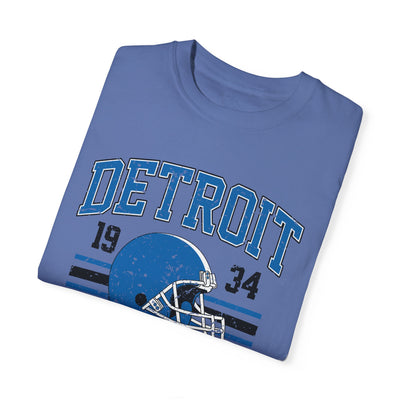 Detroit Football 1934 Distressed T-shirt (Comfort Colors)