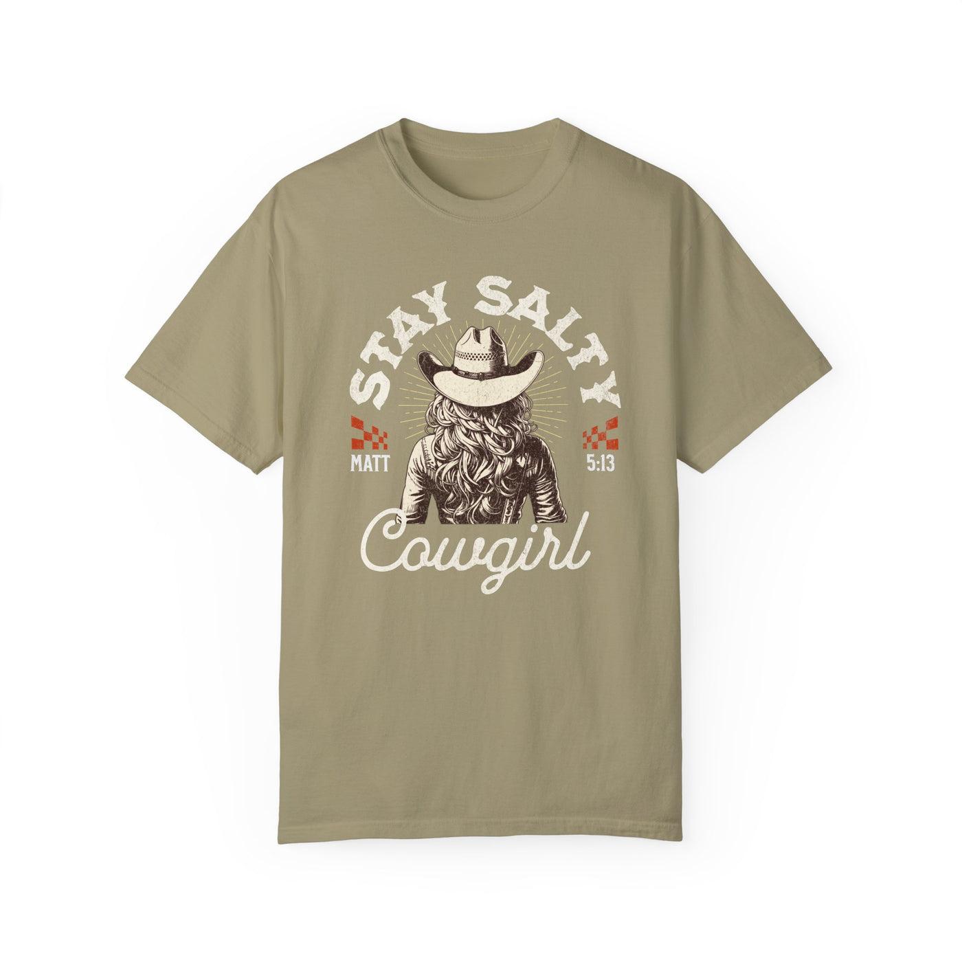 Stay Salty Cowgirl T-Shirt (Comfort Colors)