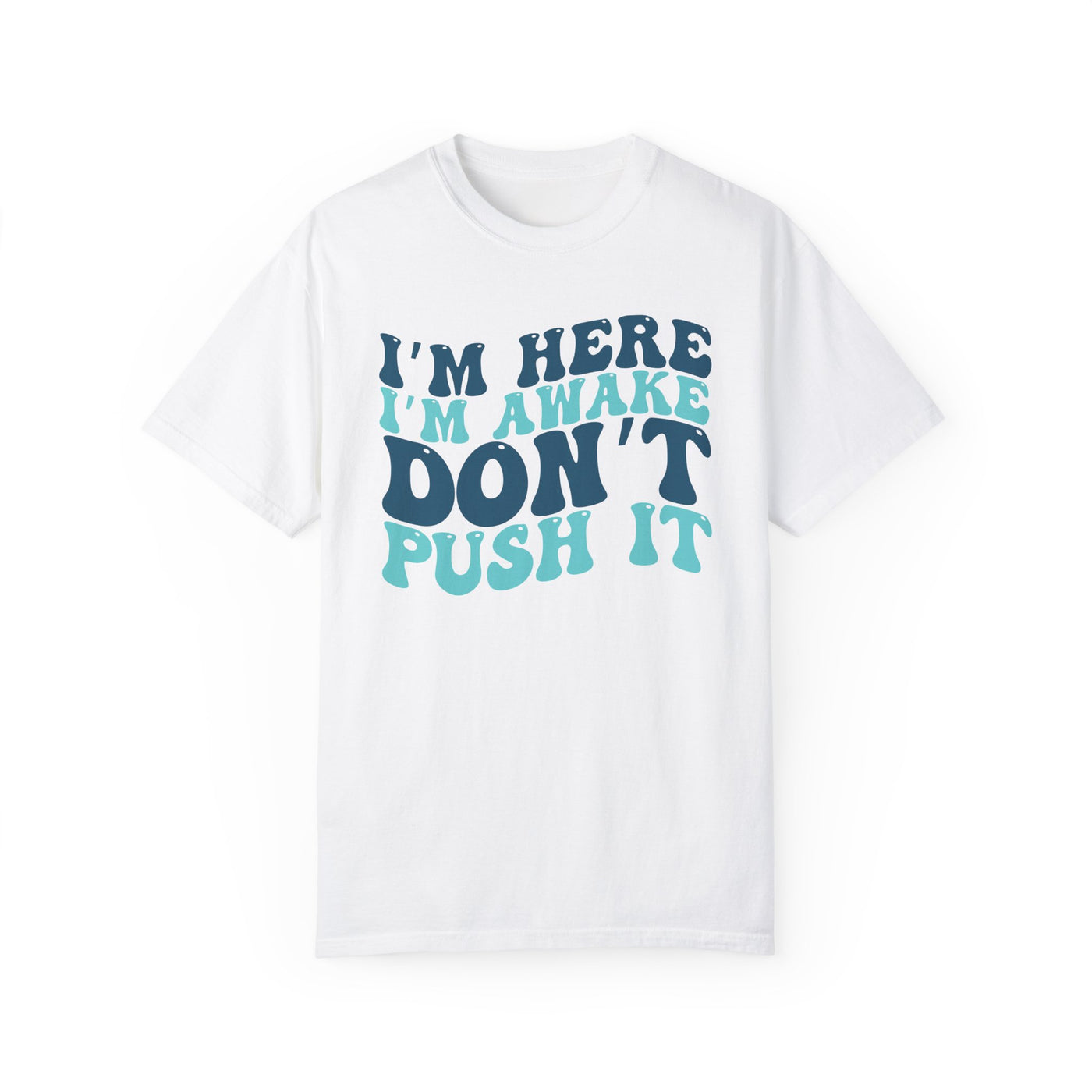 Don't Push It T-Shirt (COMFORT COLORS)