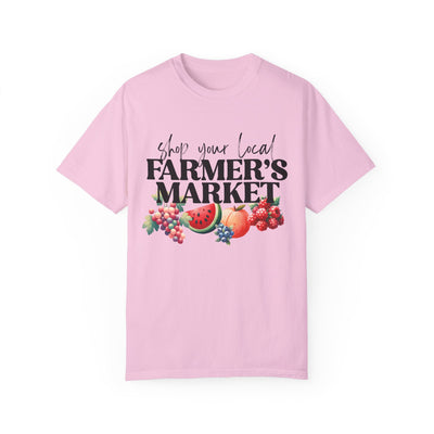 SHOP YOUR LOCAL FARMER'S MARKET TEE (COMFORT COLORS)