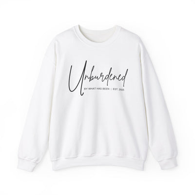 UNBURDENED BY WHAT HAS BEEN SWEATSHIRT (GILDAN)