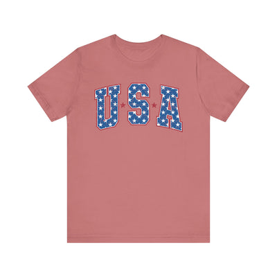 USA STARS TEE (Bella and Canvas)
