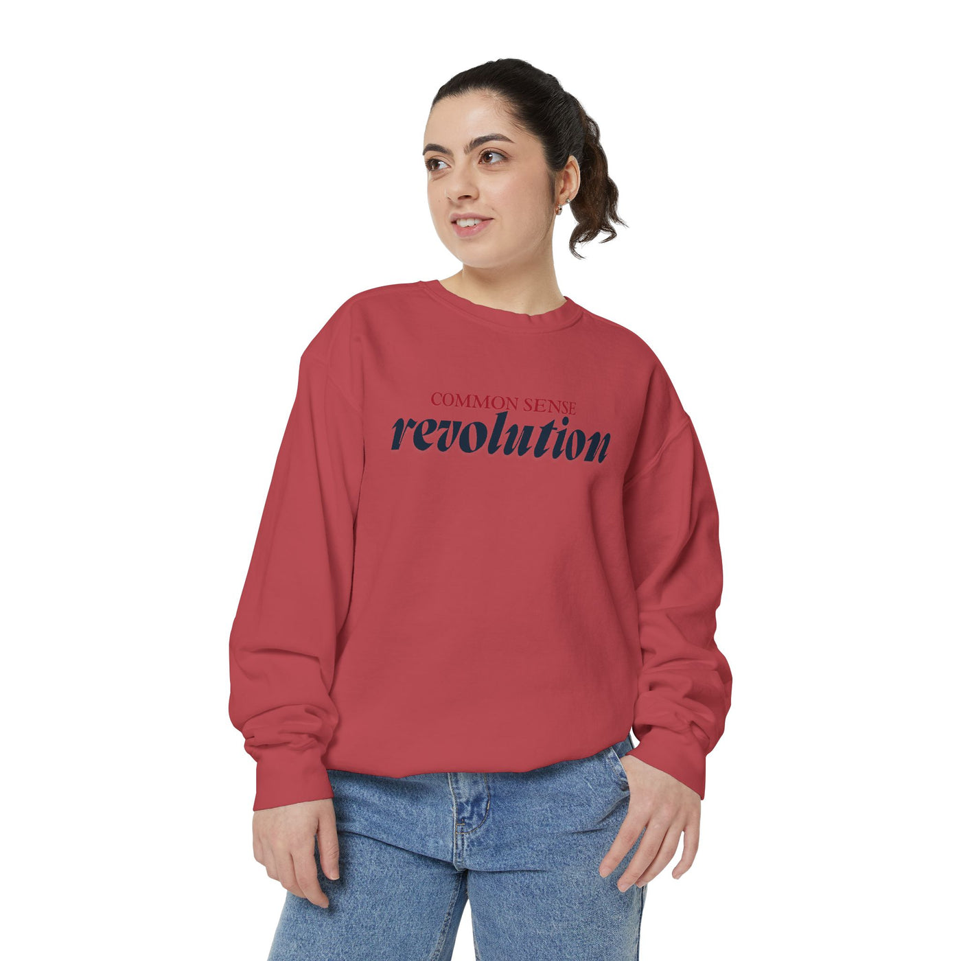 COMMON SENSE REVOLUTION SWEATSHIRT (COMFORT COLORS)