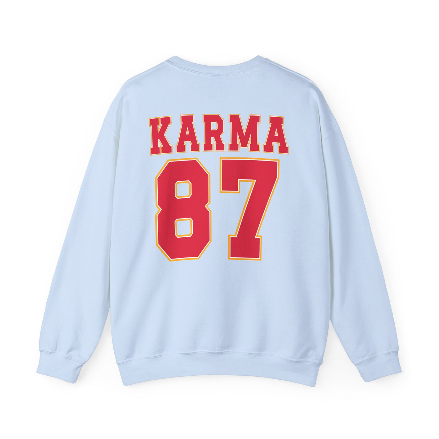 87 Karma 2 Sided Print Sweatshirt (GILDAN)