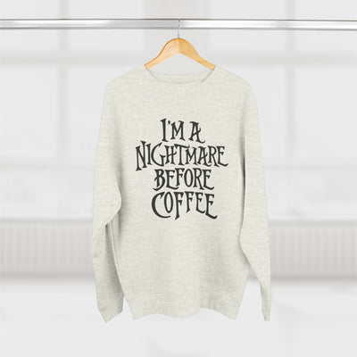 Nightmare Before Coffee Sweatshirt (Lane 7)