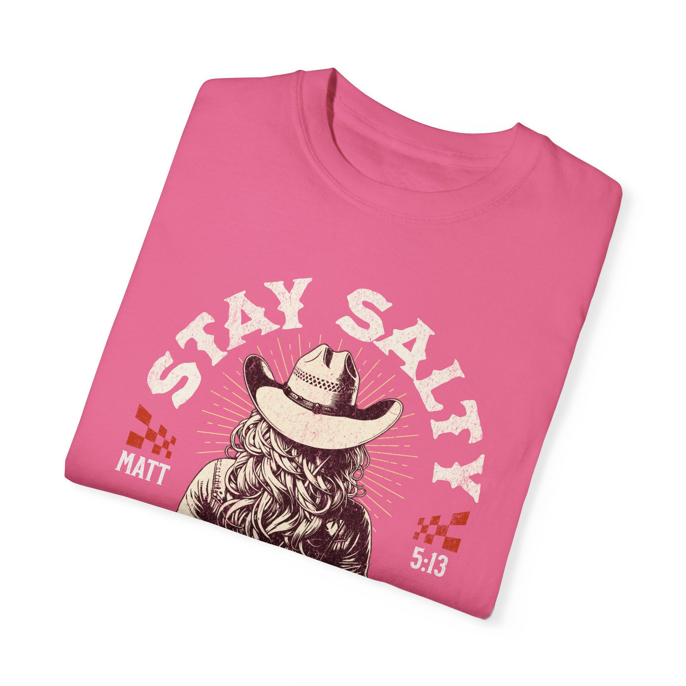 Stay Salty Cowgirl T-Shirt (Comfort Colors)