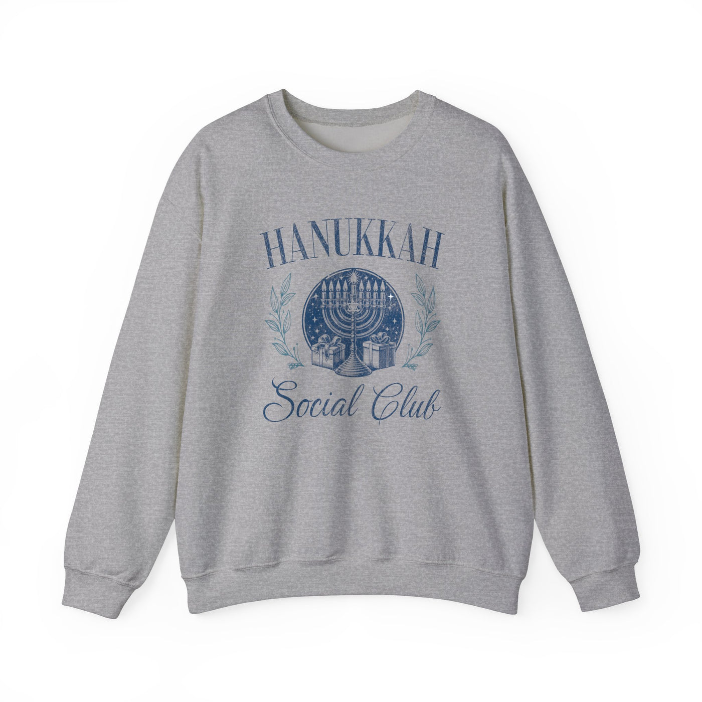 HANUKKAH SOCIAL CLUB SWEATSHIRT (GILDAN)