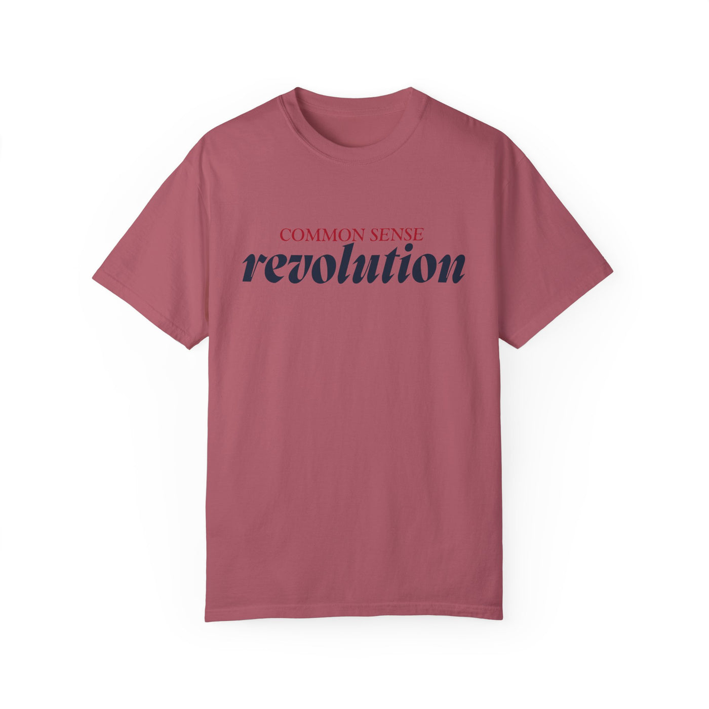 COMMON SENSE REVOLUTION TEE (COMFORT COLORS)