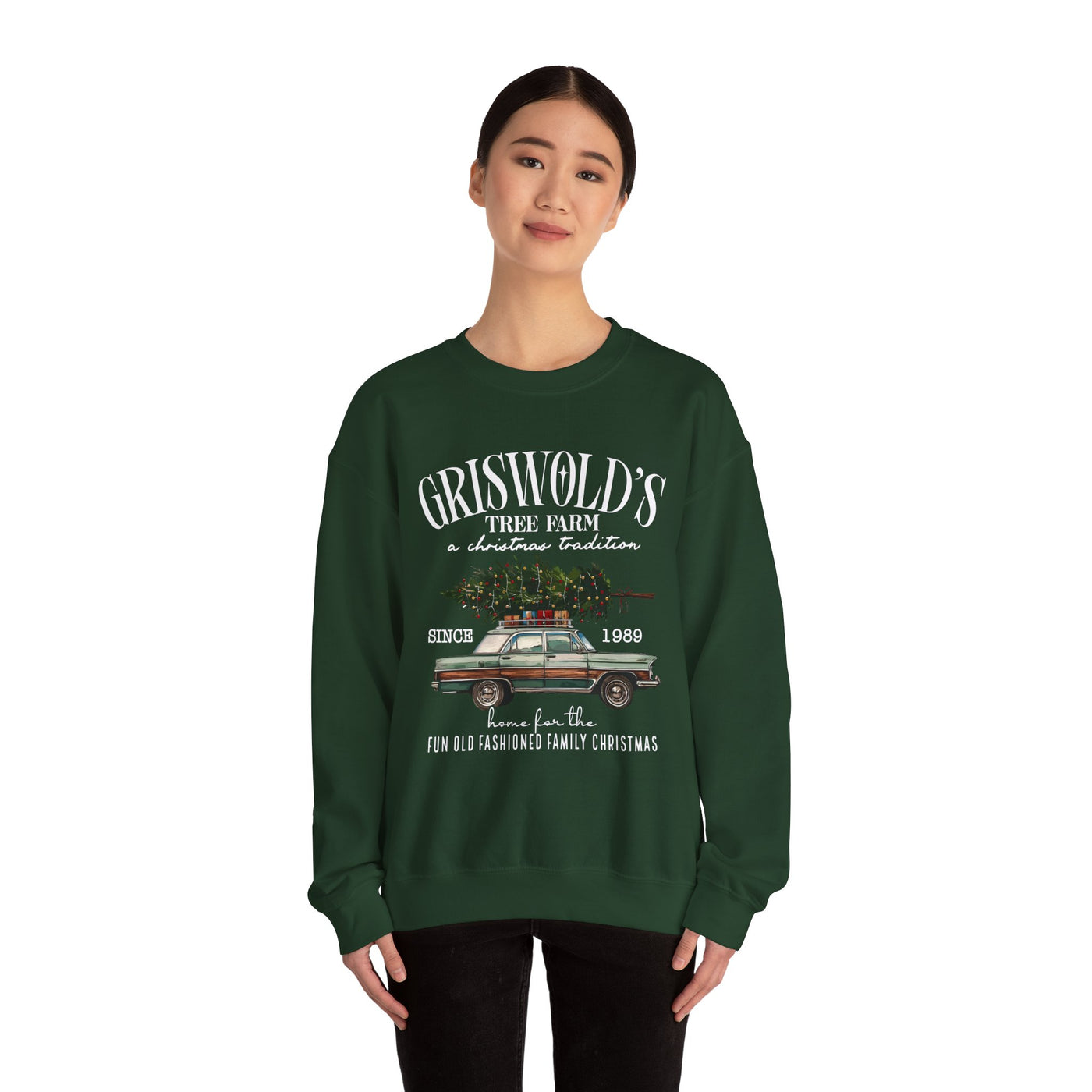 GRISWOLD'S CHRISTMAS TREE FARM SWEATSHIRT (GILDAN)