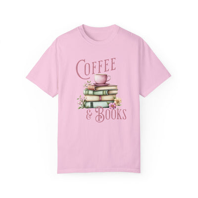 Coffee and Books T-shirt (COMFORT COLORS)