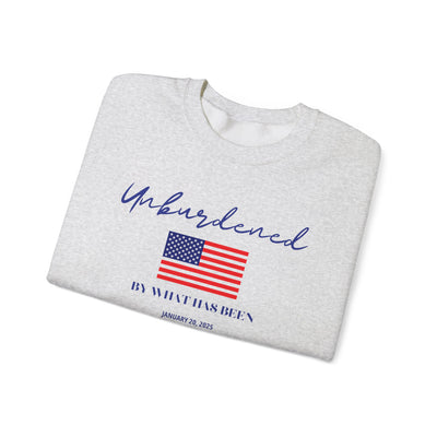 OFFICIALLY UNBURDENED BY WHAT HAS BEEN FLAG SWEATSHIRT (GILDAN)