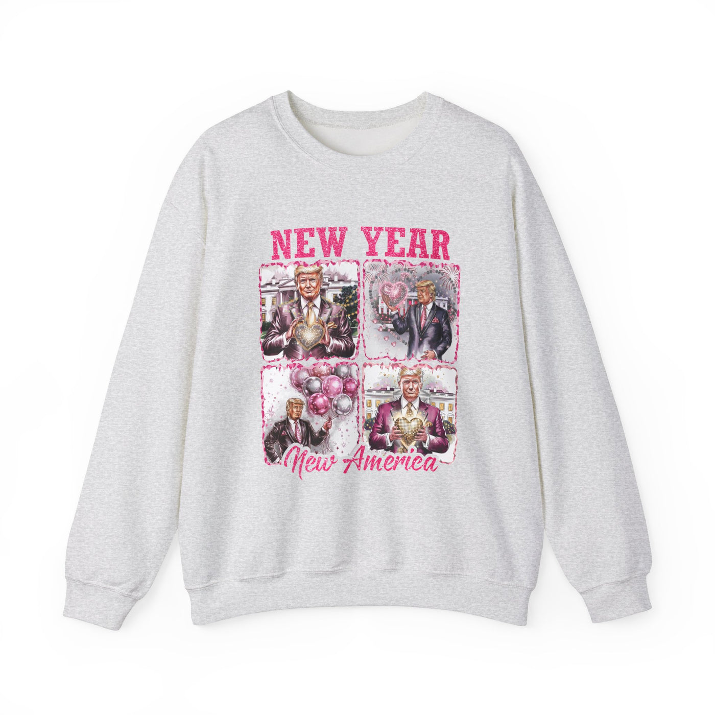 NEW YEAR NEW AMERICA DISCO EDITION SWEATSHIRT (GILDAN)