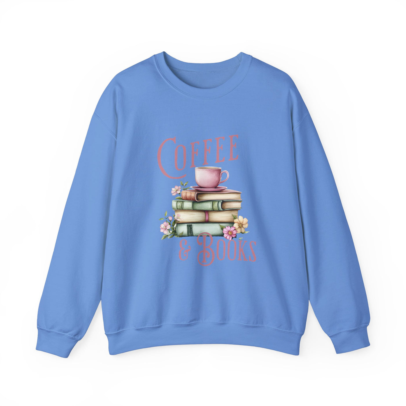 Coffee & Books Sweatshirt (GILDAN)