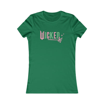 GLINDA 2 SIDED PRINT FITTED TEE (GILDAN)