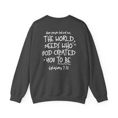 GOD IS GOOD ALL THE TIME EPHESIANS 2:10 SWEATSHIRT (GILDAN)