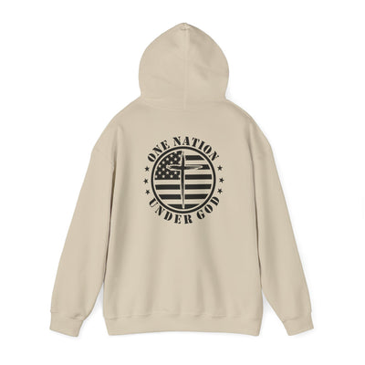 One Nation Under God Hoodie (Gildan)