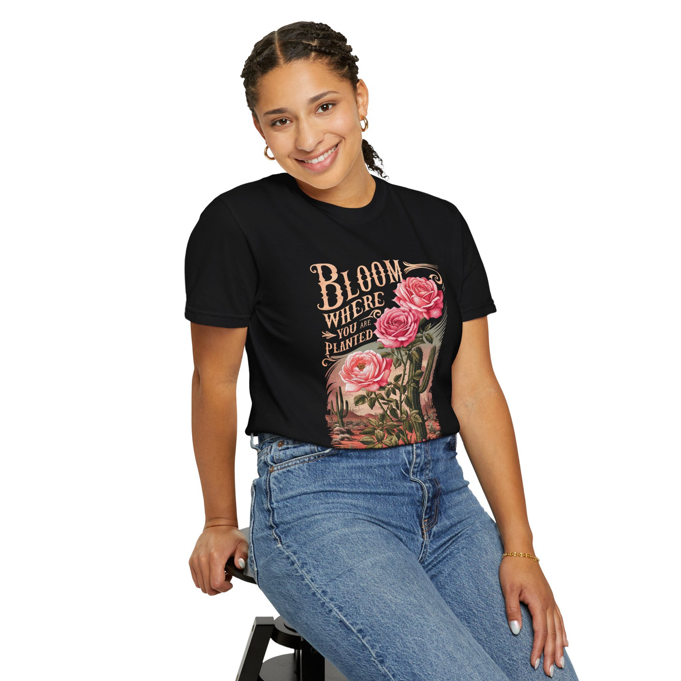 Bloom Where You Are Planted T-Shirt (Comfort Colors)