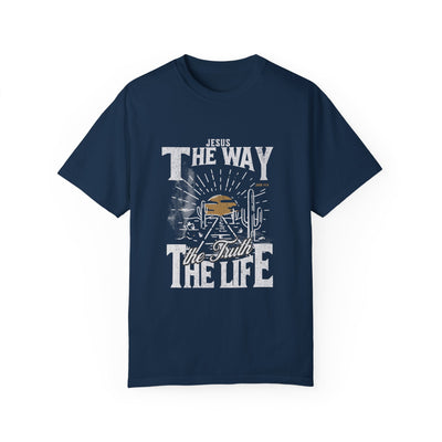 Jesus, The Way, The Truth, The Life T-Shirt (COMFORT COLORS)