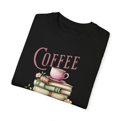 Coffee and Books T-shirt (COMFORT COLORS)