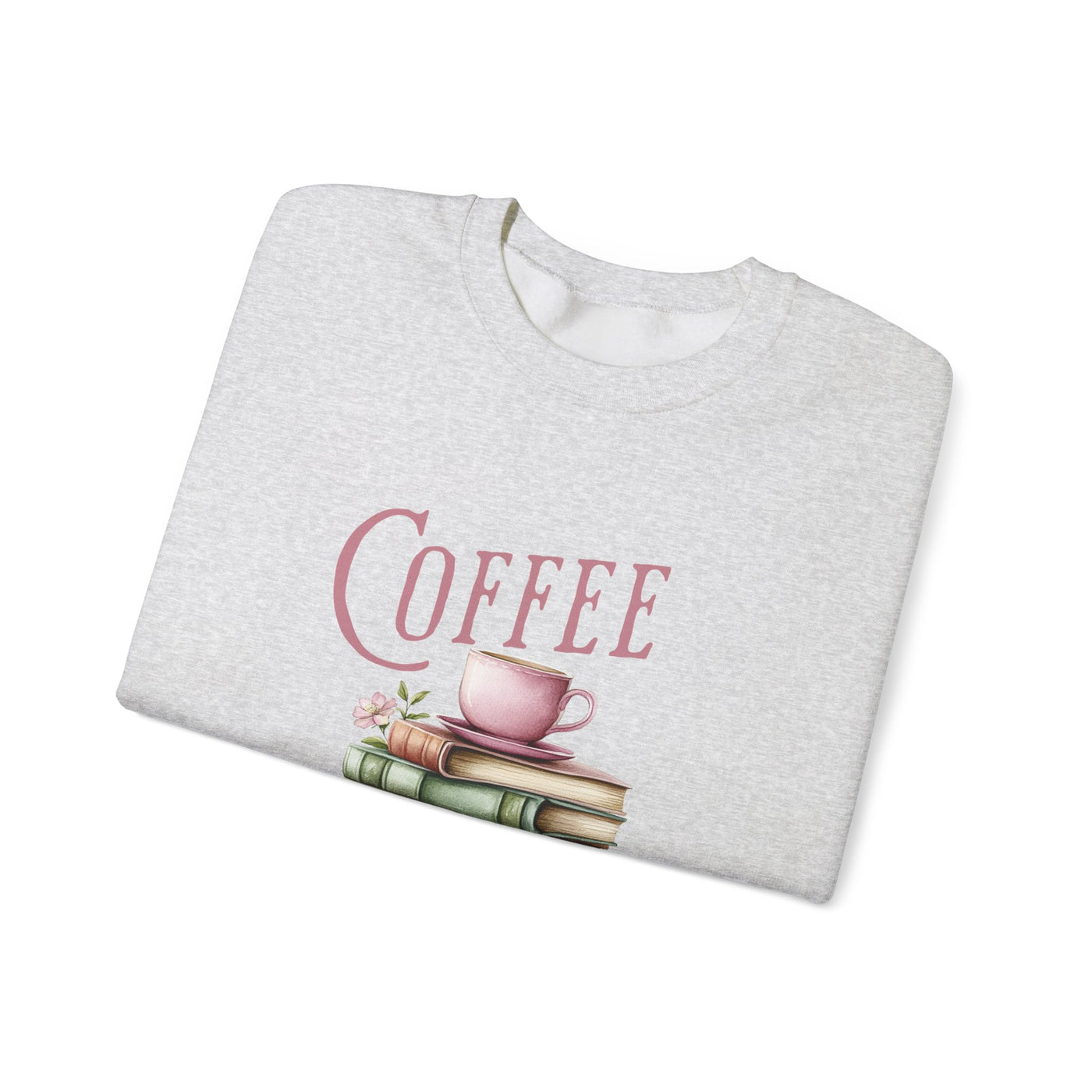 Coffee & Books Sweatshirt (GILDAN)