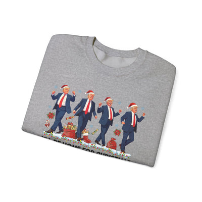 I'LL BE HOME FOR CHRISTMAS SWEATSHIRT (GILDAN)