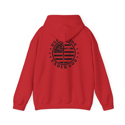 One Nation Under God Hoodie (Gildan)