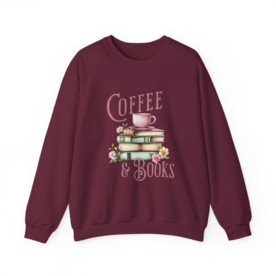 Coffee & Books Sweatshirt (GILDAN)