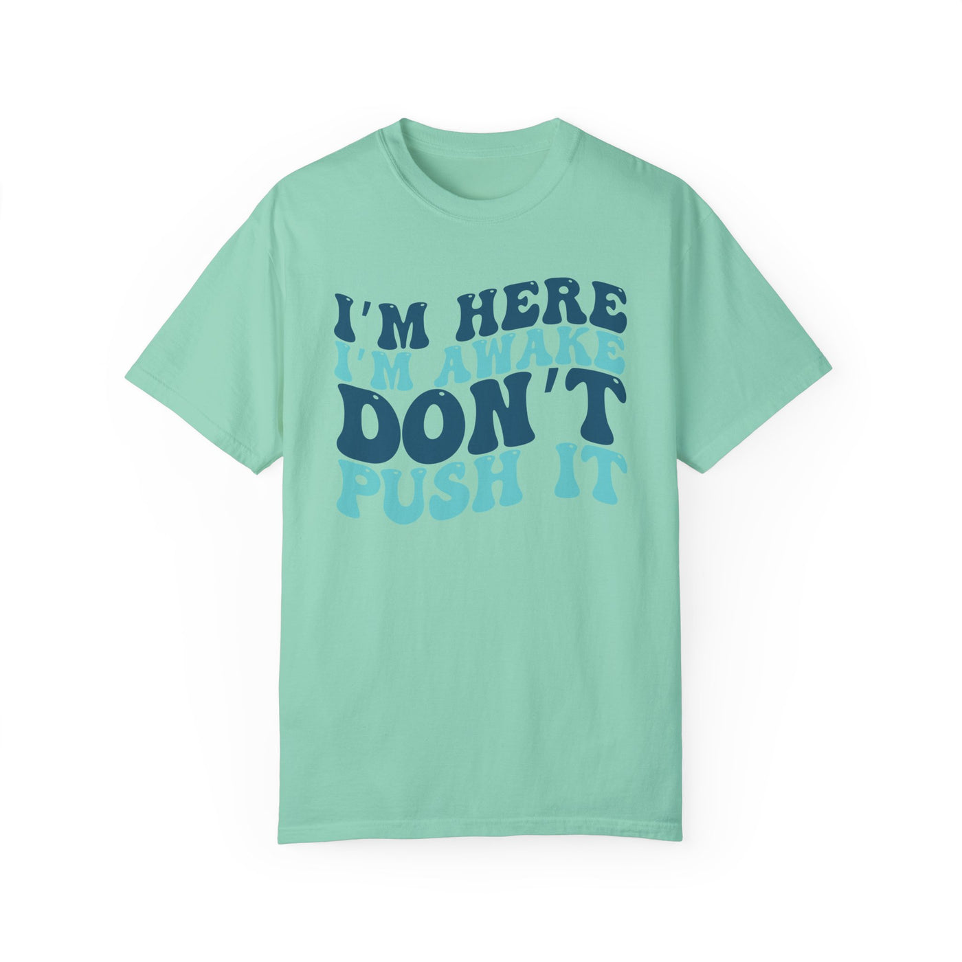 Don't Push It T-Shirt (COMFORT COLORS)