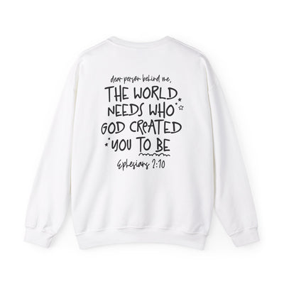 GOD IS GOOD ALL THE TIME EPHESIANS 2:10 SWEATSHIRT (GILDAN)