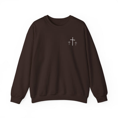 FAITH OVER FEAR SWEATSHIRT 2 SIDED PRINT (GILDAN)