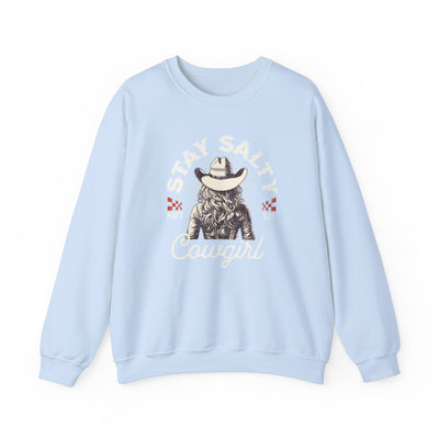 Stay Salty Cowgirl Sweatshirt (GILDAN)