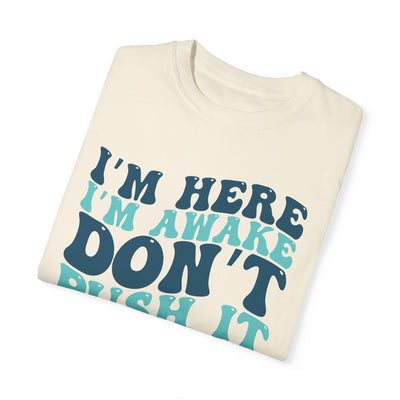 Don't Push It T-Shirt (COMFORT COLORS)