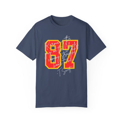 87 Karma Football Season T-shirt (COMFORT COLORS)