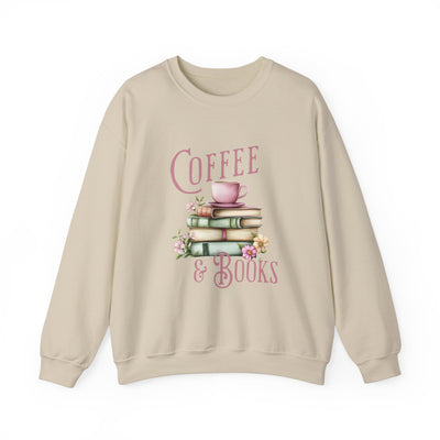 Coffee & Books Sweatshirt (GILDAN)