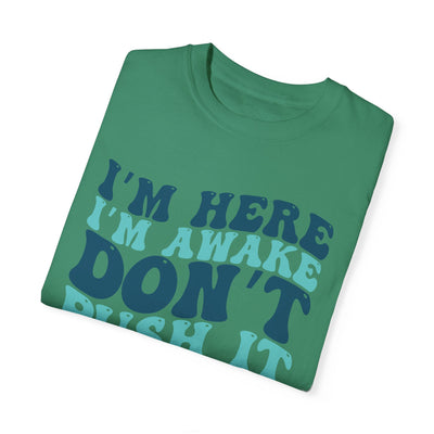 Don't Push It T-Shirt (COMFORT COLORS)