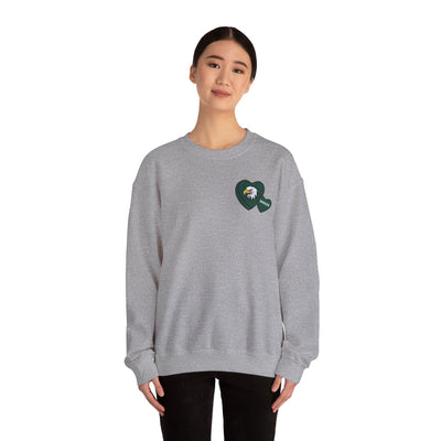 Philadelphia Eagles Heart Pride Sweatshirt (2-Sided Print) (GILDAN)