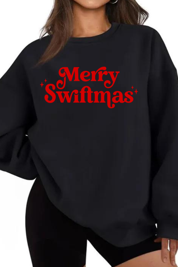 MERRY SWIFTMAS SWEATSHIRT (GILDAN)