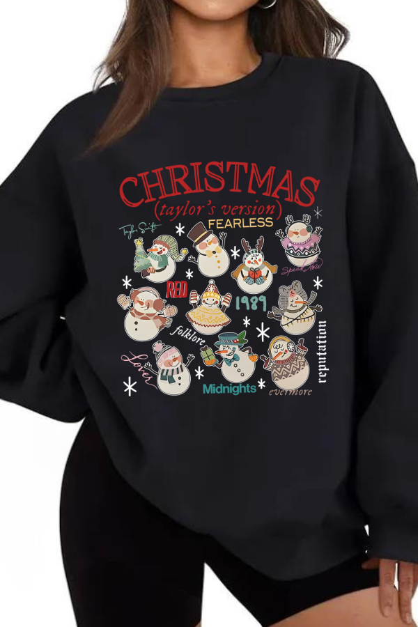 CHRISTMAS TAYLOR'S VERSION SWEATSHIRT (GILDAN)