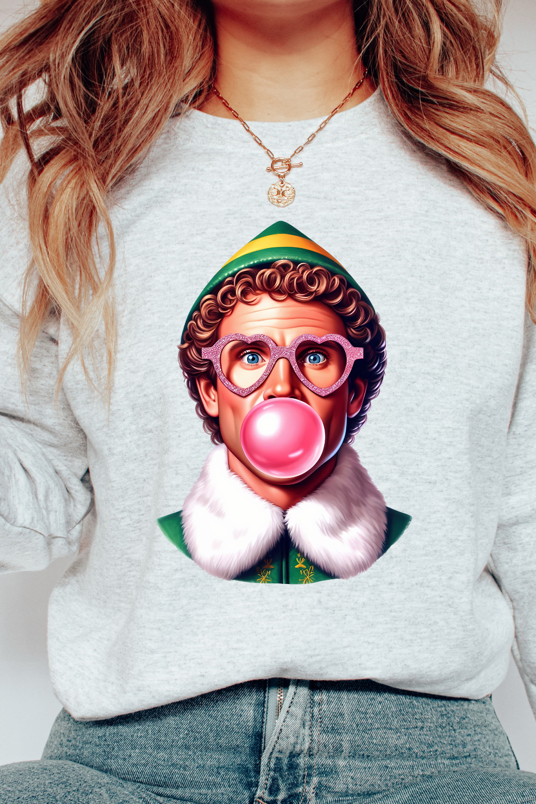 ELFING AROUND SWEATSHIRT (GILDAN)