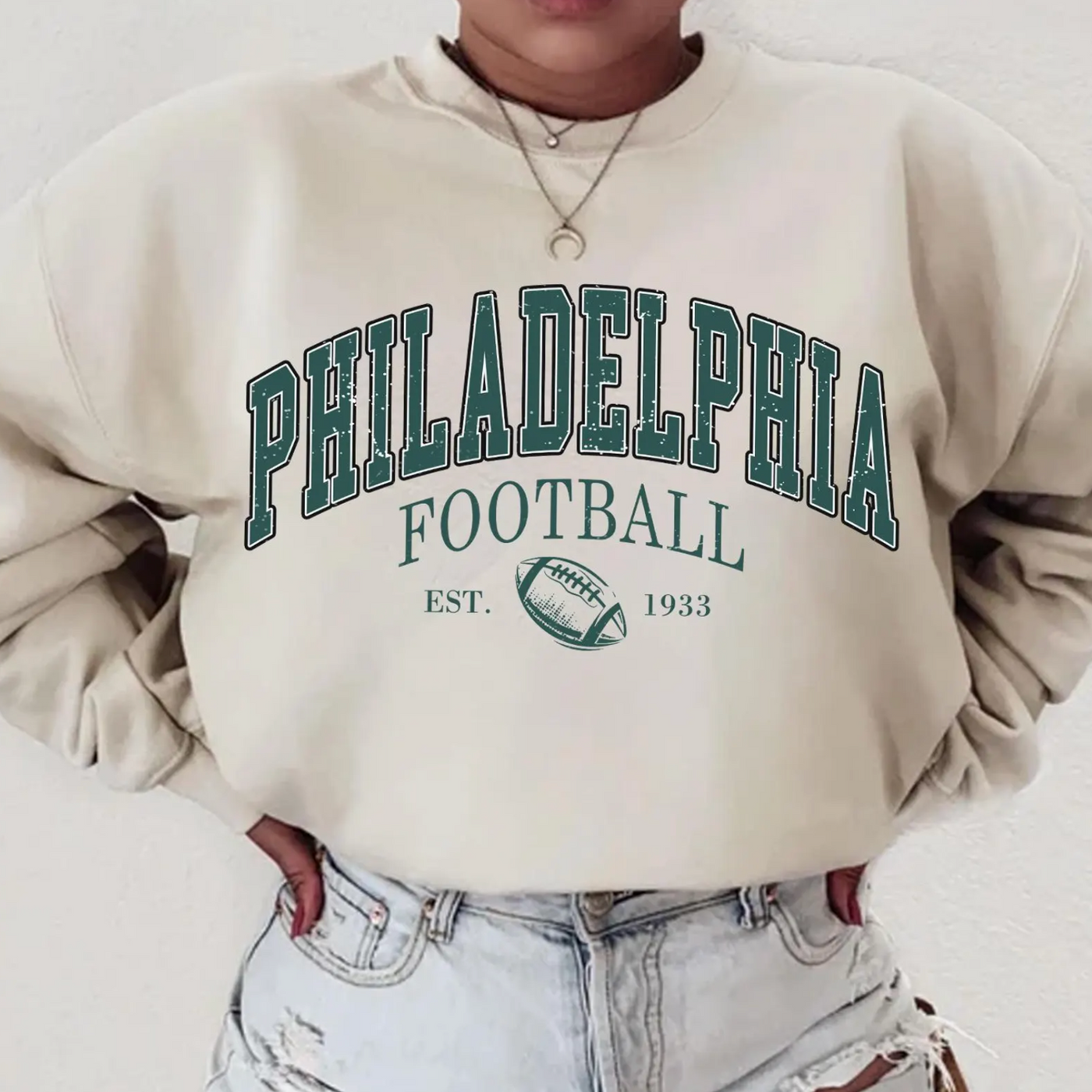 Philadelphia Football Est. 1933 Sweatshirt (GILDAN)