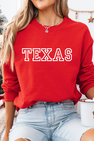 Texas Unisex Graphic Sweatshirt (GILDAN)