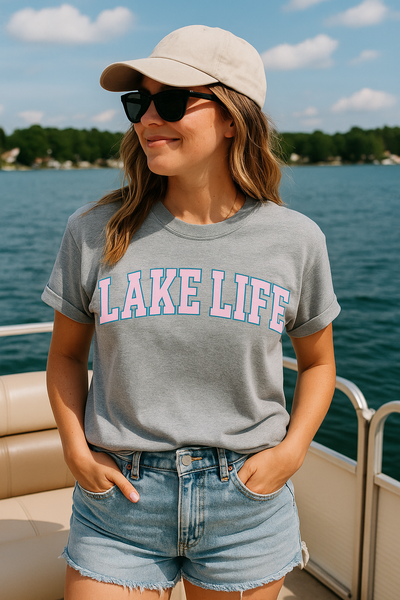 LAKE LIFE TEE (Bella and Canvas)