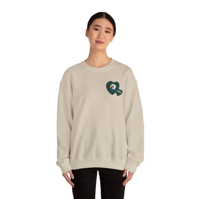 Philadelphia Eagles Heart Pride Sweatshirt (2-Sided Print) (GILDAN)