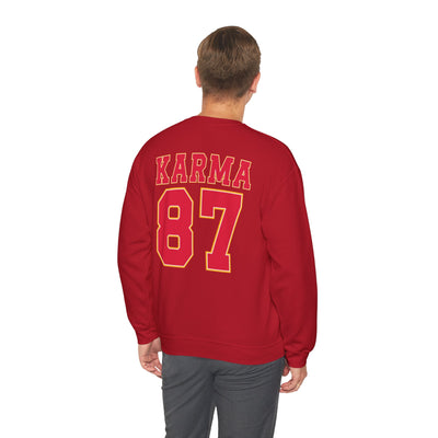 87 Karma 2 Sided Print Sweatshirt (GILDAN)