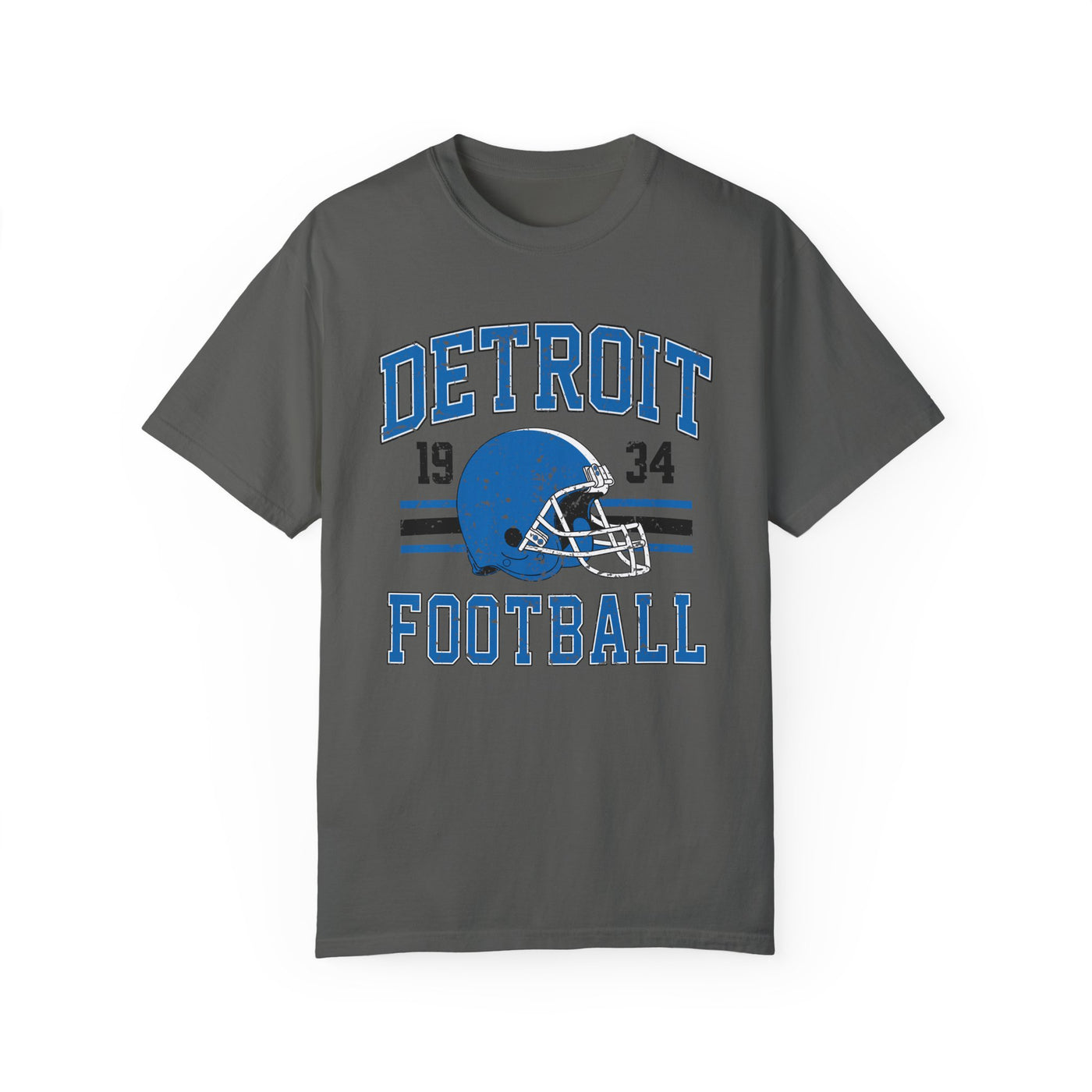 Detroit Football 1934 Distressed T-shirt (Comfort Colors)