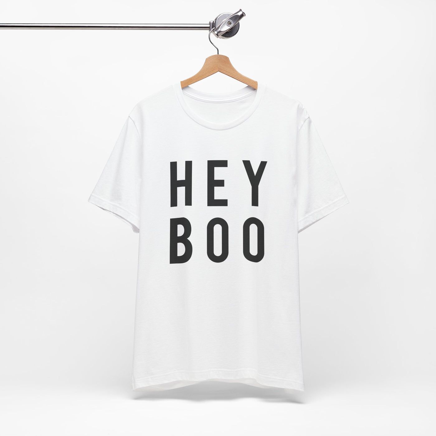 HEY BOO HALLOWEEN TEE (Bella and Canvas)